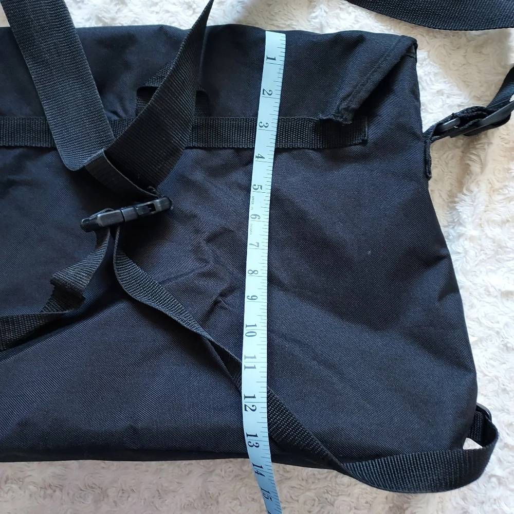 California Pak black Messenger Computer bag backpack Academia Office School
